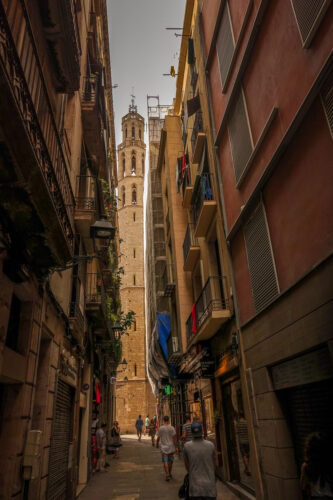 gothic quarter Barcelona