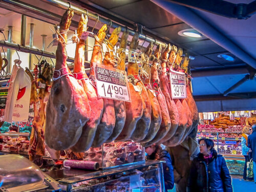 jamon La Boqueria