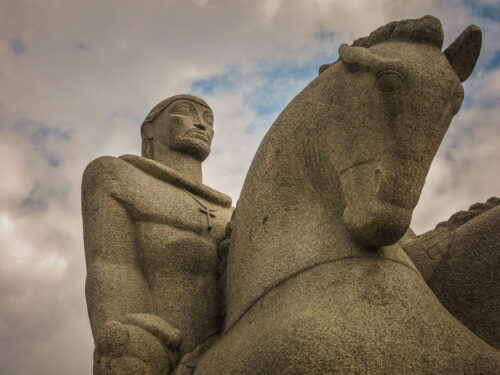 statue horse Parque Ibirapuera