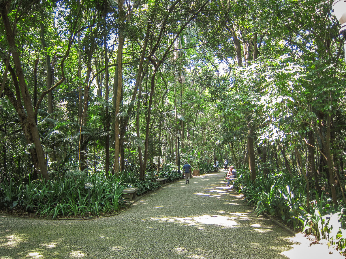 park walkway Sao Paolo