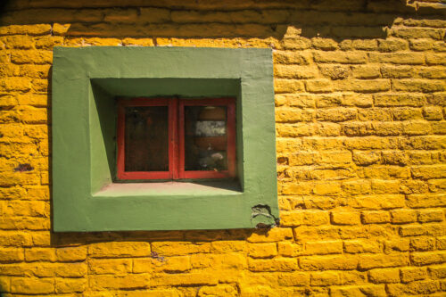 La Boca Buenos Aires window