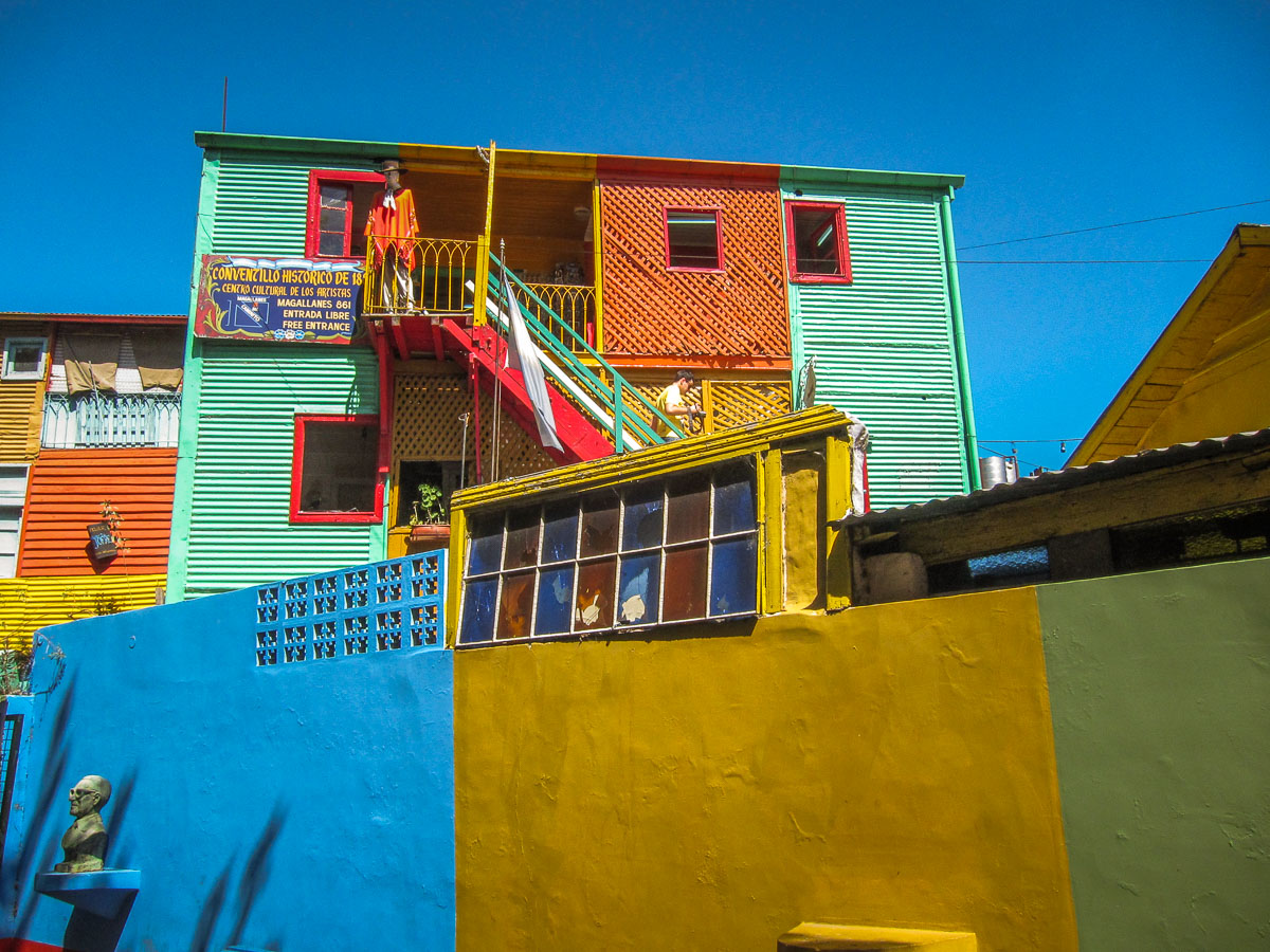 La Boca Buenos Aires street scene