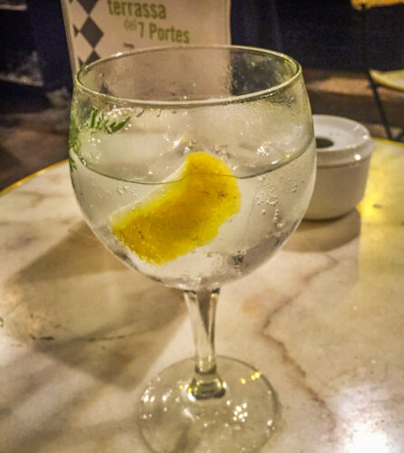 Gin-tonic barcelona