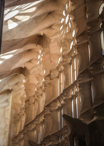 La Sagrada Família wall windows