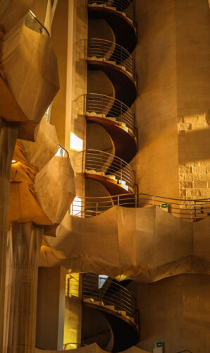 La Sagrada Família stair detail