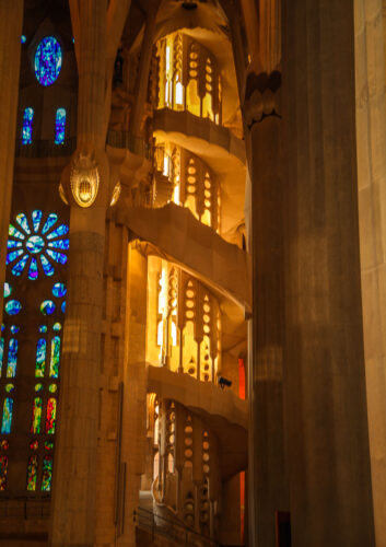 La Sagrada Família window details