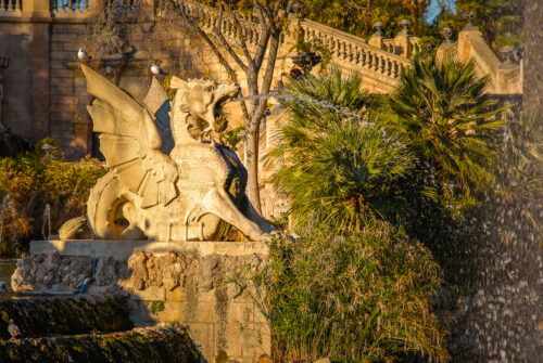 Parc de la Ciutadella fountain