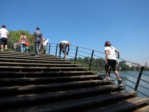 Parque Ibirapuera runners