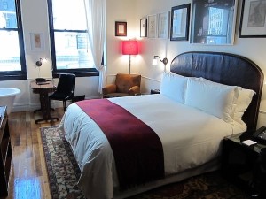 NoMad Hotel king bed