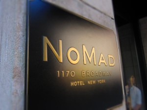 NoMad sign