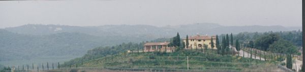 Villa Cerretello hilltop