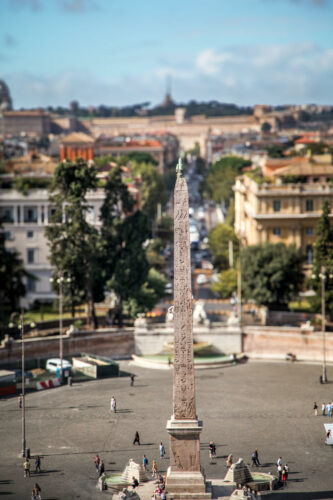 Egyptian Obelisk from Villa Borghese Gardens
