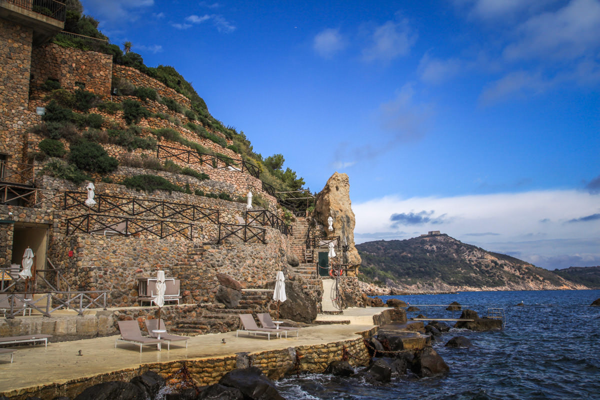 Il Pellicano swimming terrace