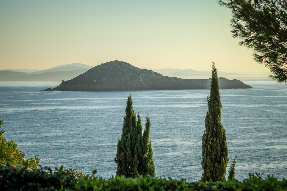 Island view from Il Pellicano