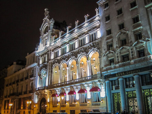 ornate building madrid