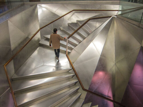 CaixaForum Madrid stairway