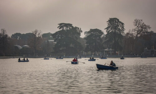 Parque del Buen Retiro boats