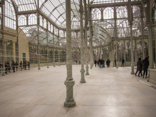 Parque del Buen Retiro Palacio de Cristal (Crystal Palace) art installation