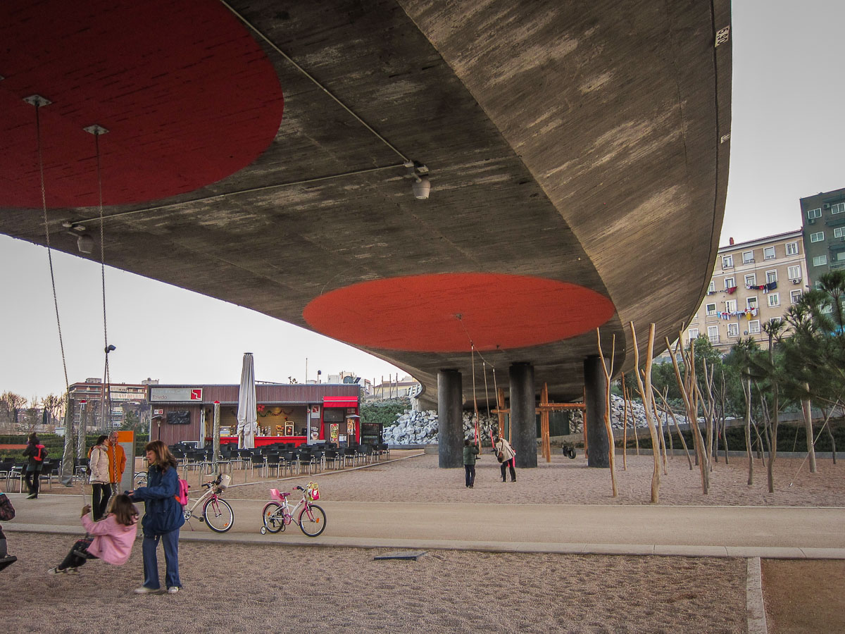 Madrid Río Park playground