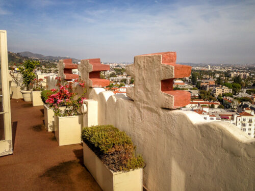 Sunset Tower terrace