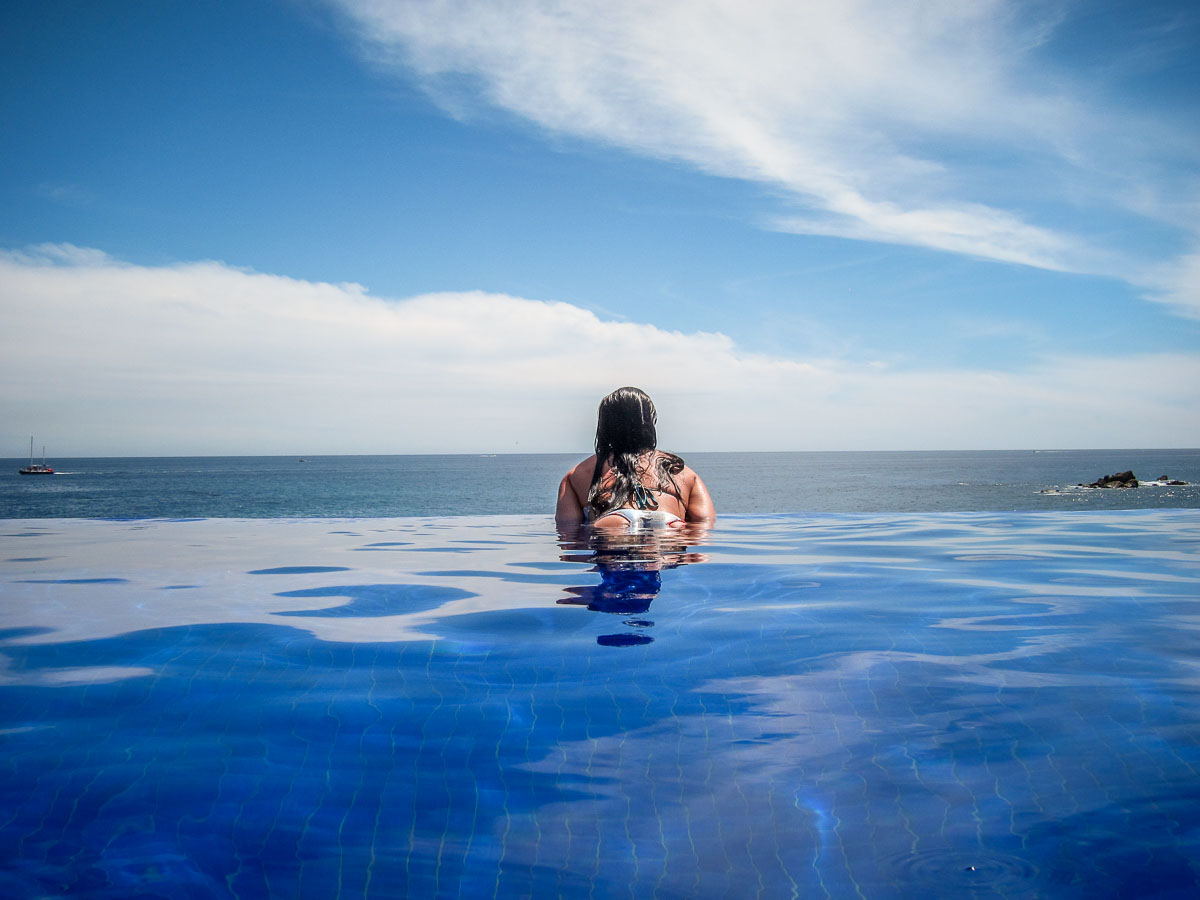 looking from pool Esperanza Mexico