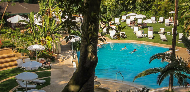 A SWANKY OLD SCHOOL OASIS HIGH ABOVE LISBON