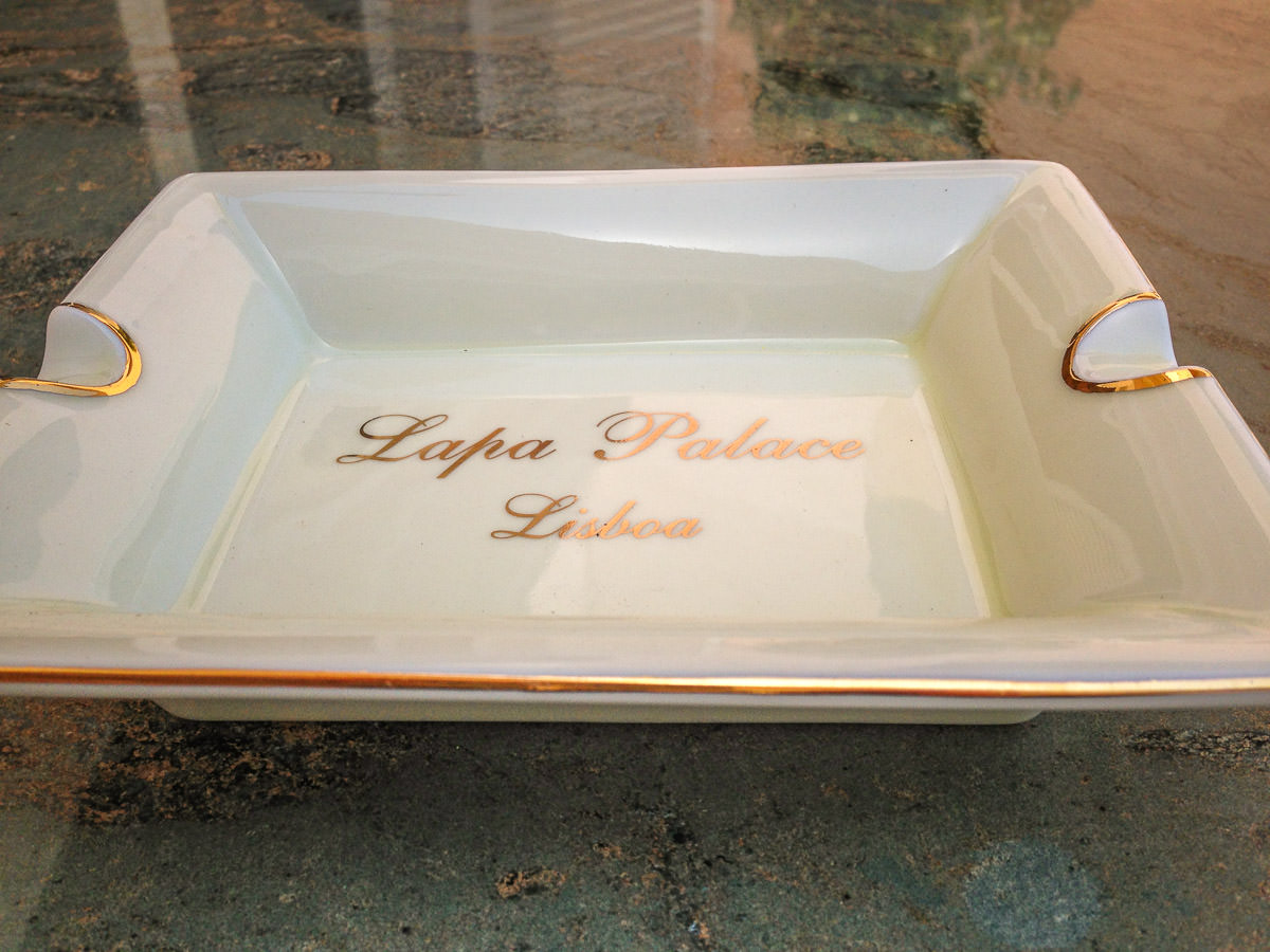 Lapa Palace Lisbon ashtray