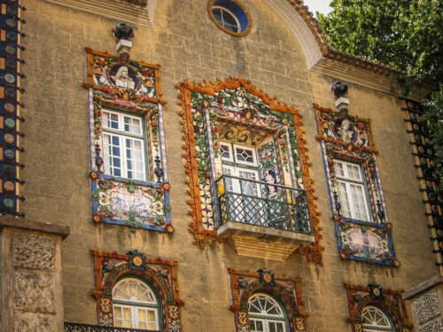 Lapa district Lisbon ornate building