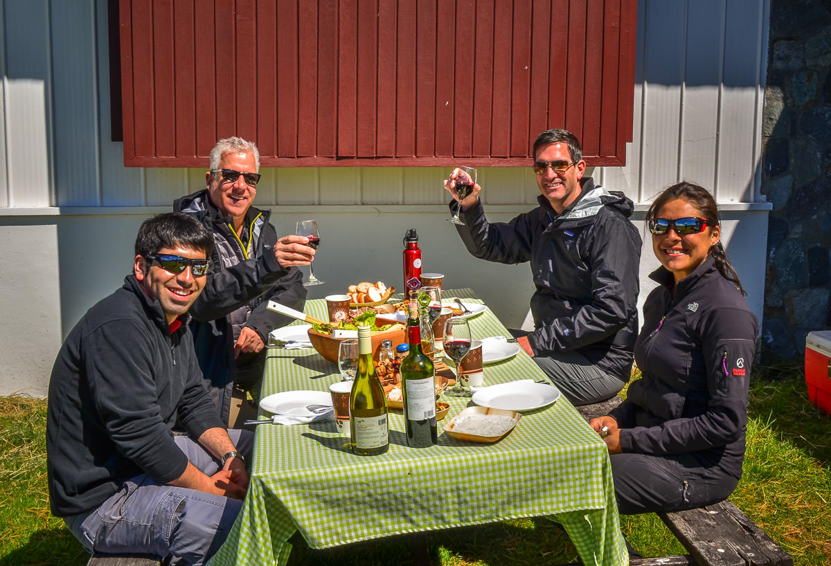 Tierra Patagonia guide lunch