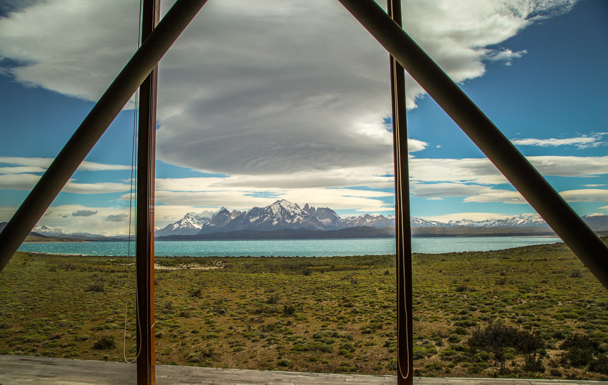 views of clouds from Tierra Patagonia