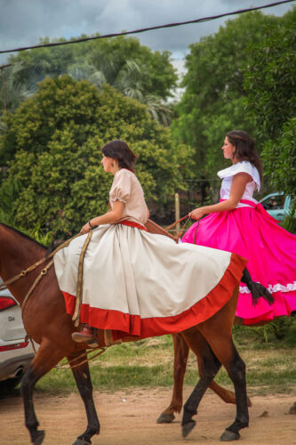 Garzón gaucho parade dresses