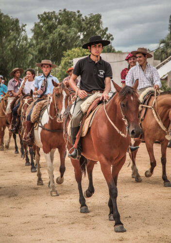 Garzón gaucho parade riders