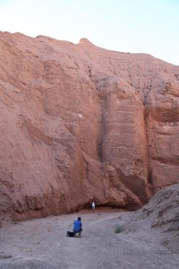 Atacama Desert Devil's Gorge canyon walls