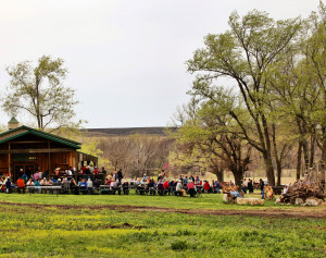 Flying W Ranch cookout