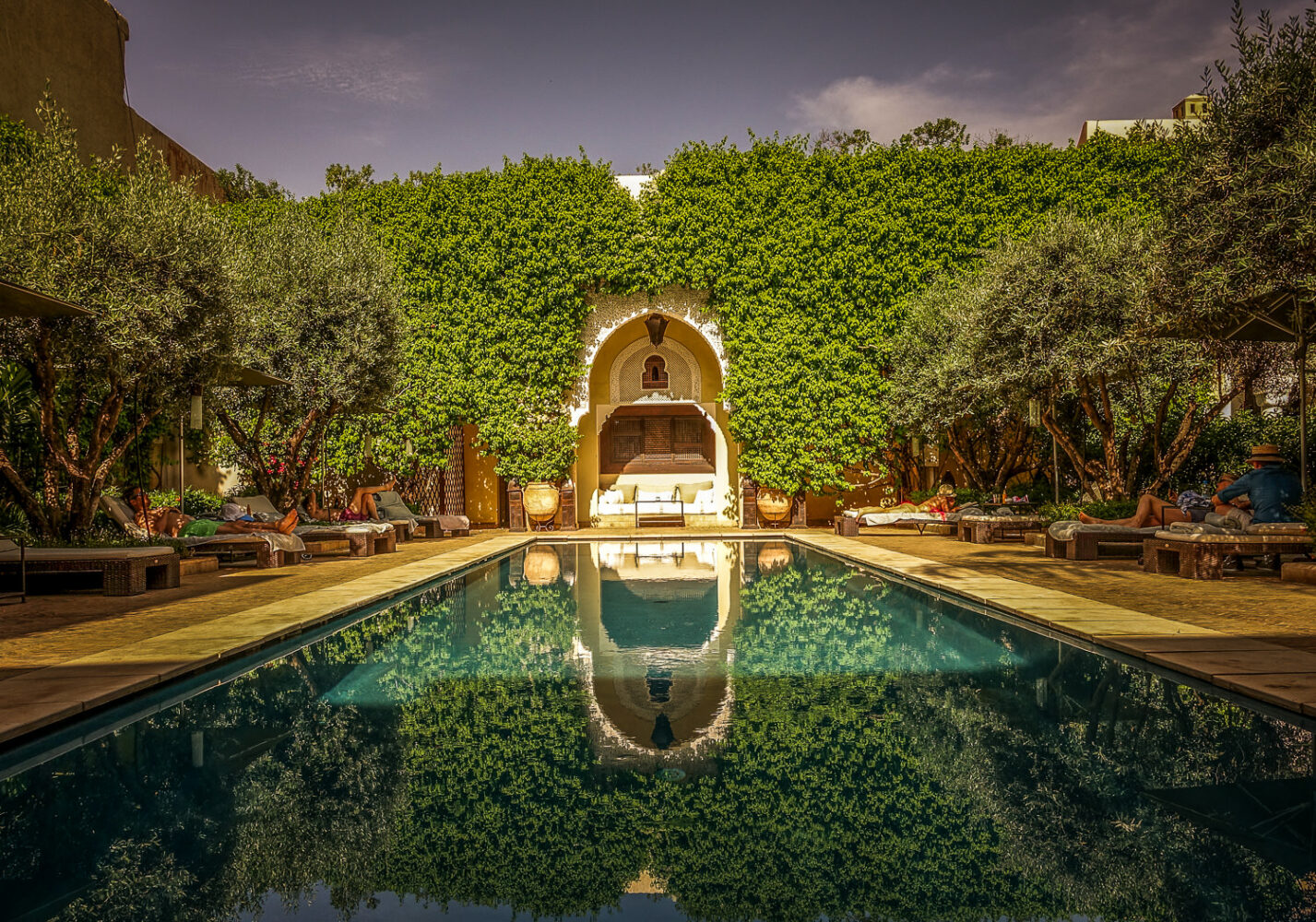 Villa des Orangers best pool in Marrakech