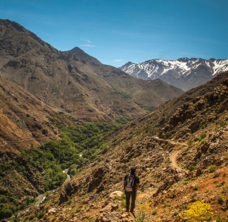 HIKING IN THE HIGH ATLAS MOUNTAINS OF MOROCCO