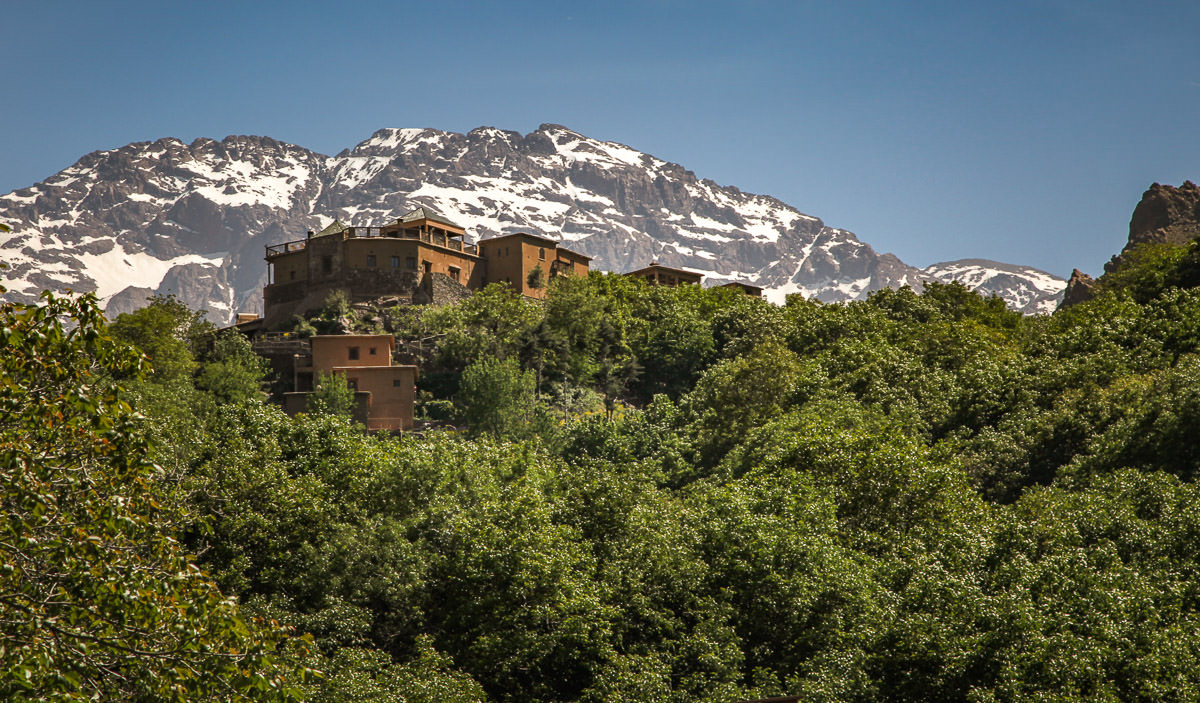 view of kasbah toubkal