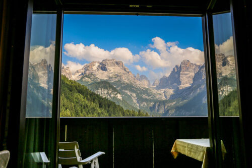 room view at Biohotel Hermitage