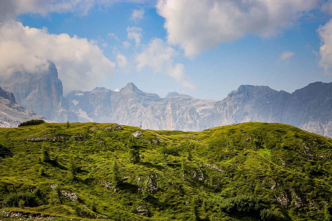 Passo Groste view