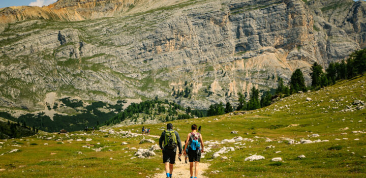 A LONG HIKE IN FANES-SENES-BRAIES PARK IN THE DOLOMITES