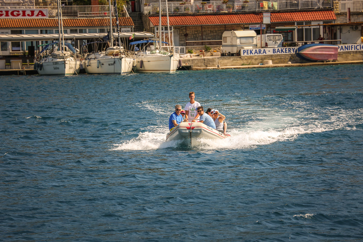 Queen of the Adriatic dinghy
