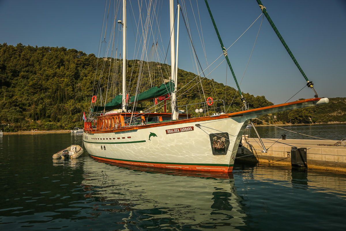 Queen of the Adriatic at dock
