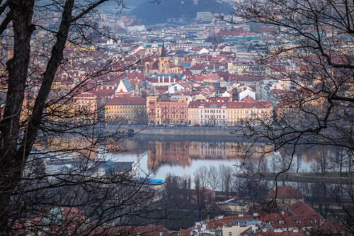 city view from Strahov Monastery