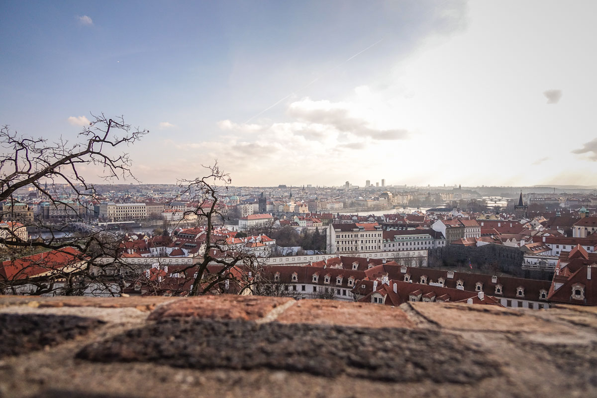 view over Prague