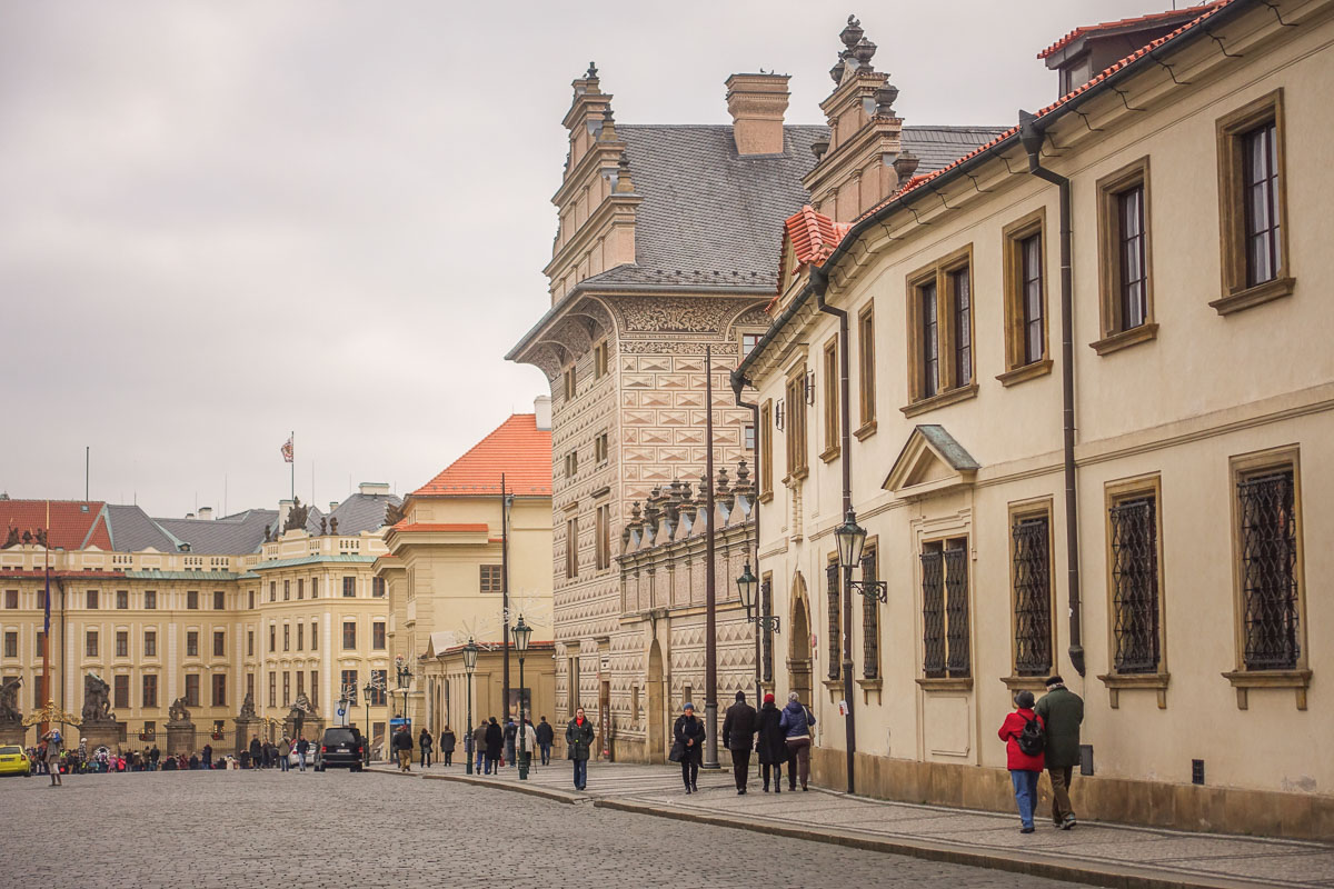 Prague Castle entrance