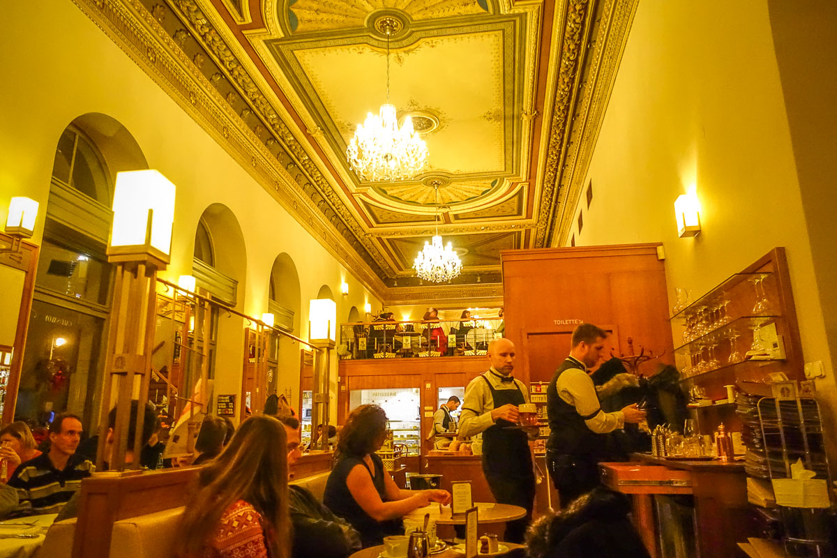 Cafe Savoy dining room Prague