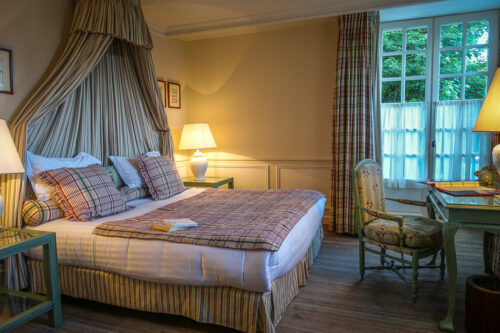 Le Moulin de l'Abbaye bedroom