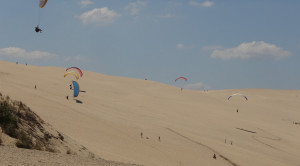 Dune du Pilat paragliders