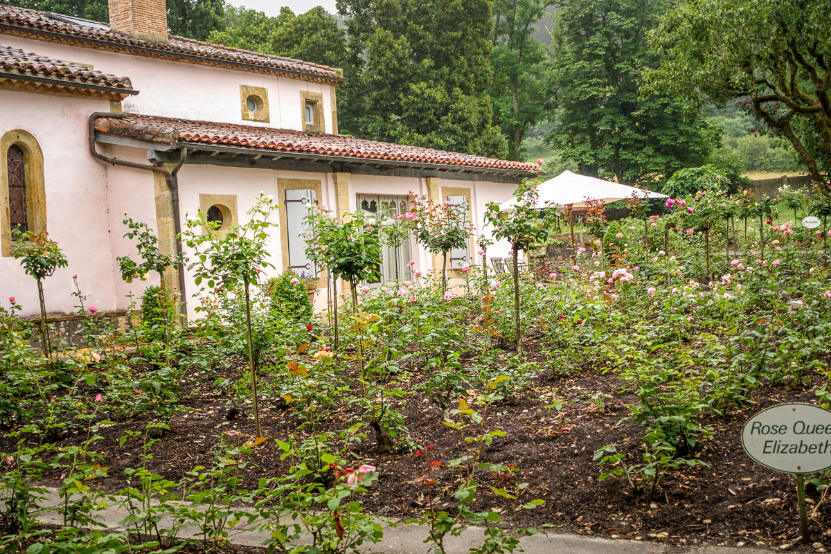 Les Prés d'Eugénie rose gardens