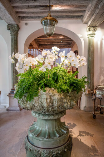 Les Prés d'Eugénie flower display